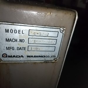 Máy mài phẳng AMADA SE-52N2