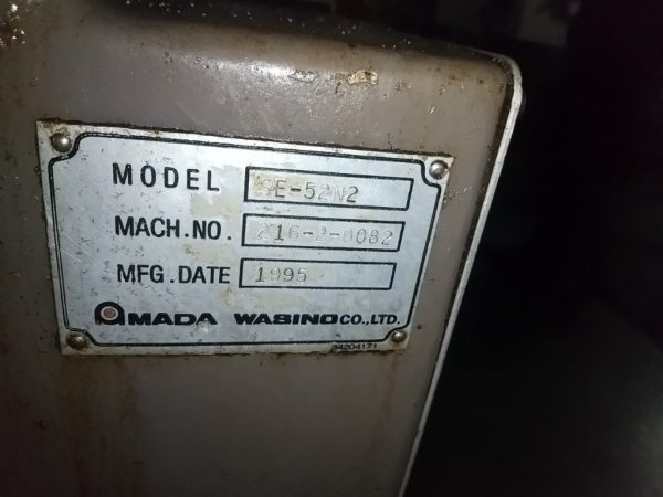 Máy mài phẳng AMADA SE-52N2