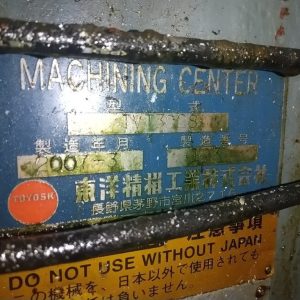 Máy phay CNC Toyosk TVT302S