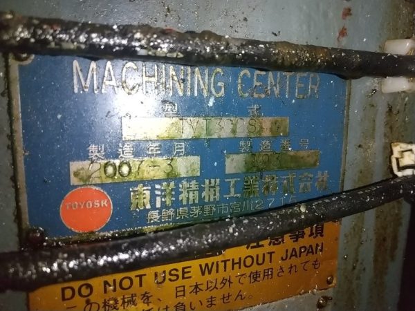 Máy phay CNC Toyosk TVT302S