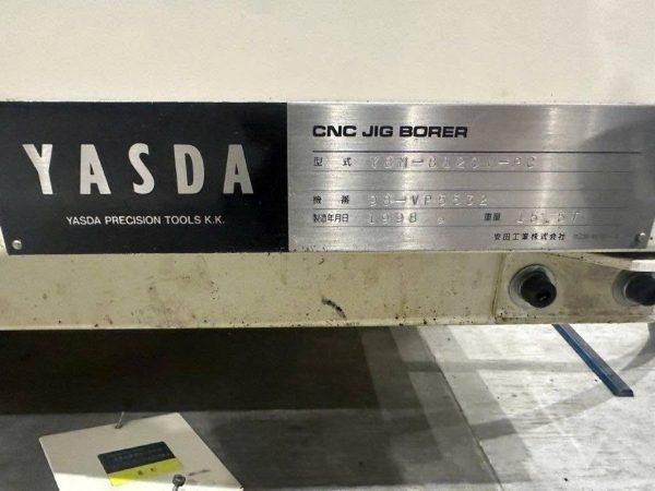 Máy phay CNC YASDA YBM-8120V-PC