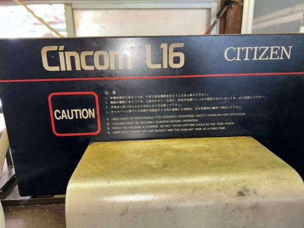 Máy tiện NC Citizen L-16