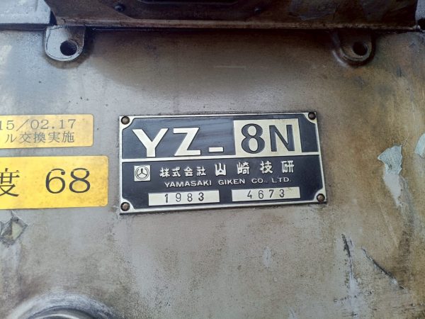Máy Phay Yamazaki YZ-8N - Hình ảnh 2