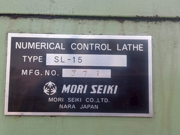 Mori Seiki SL-15 CNC Lathe Machine - Image 3