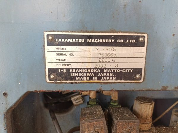 Máy Tiện CNC Takamatsu X10i - Hình ảnh 11