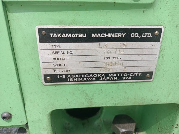 Máy Tiện CNC Takamatsu LX15 - Hình ảnh 12