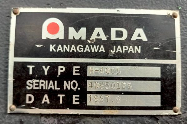 Máy Cắt Amada H-4065 - Hình ảnh 6