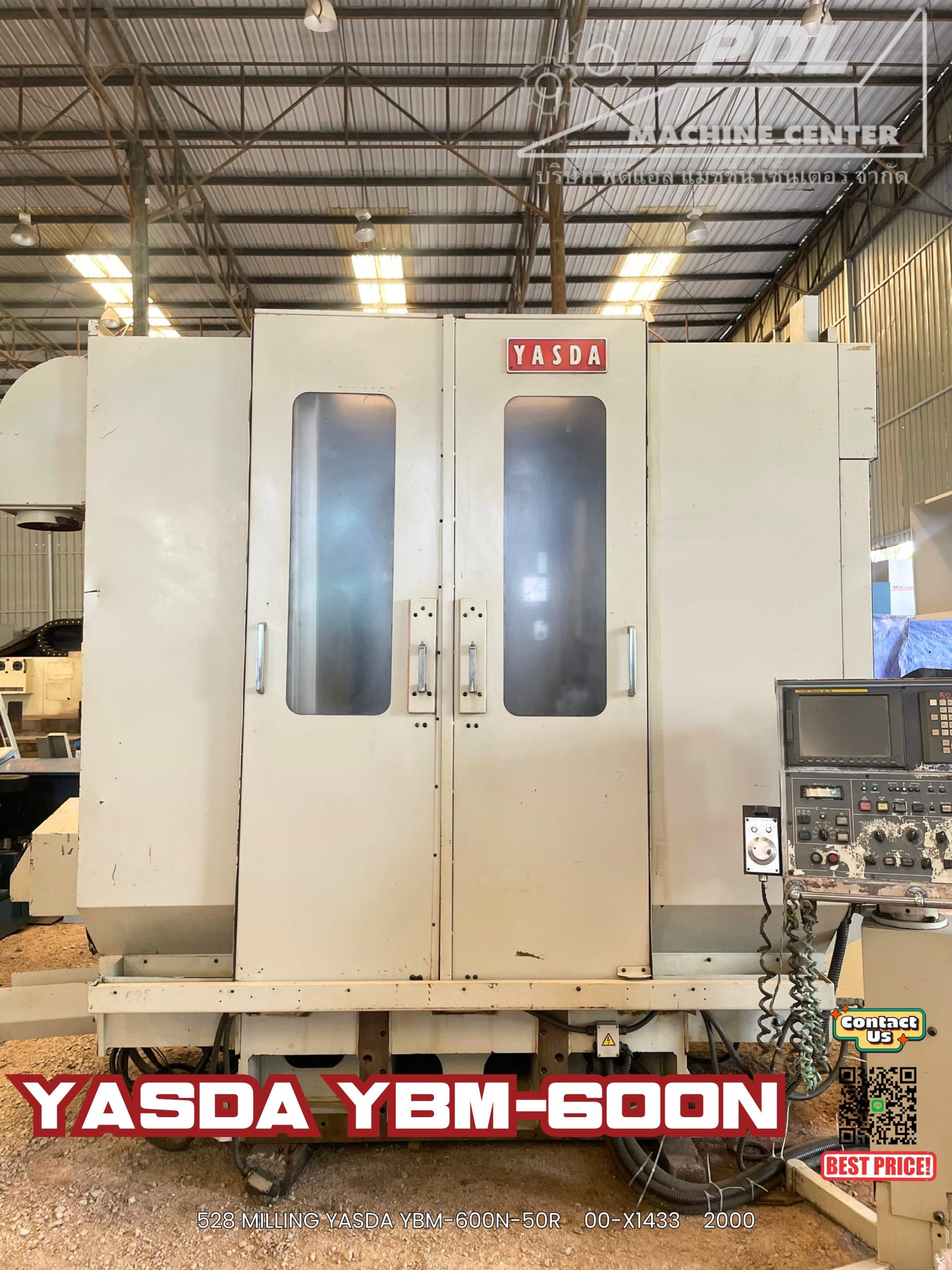 YASDA YBM-600N FANUC 16i-M