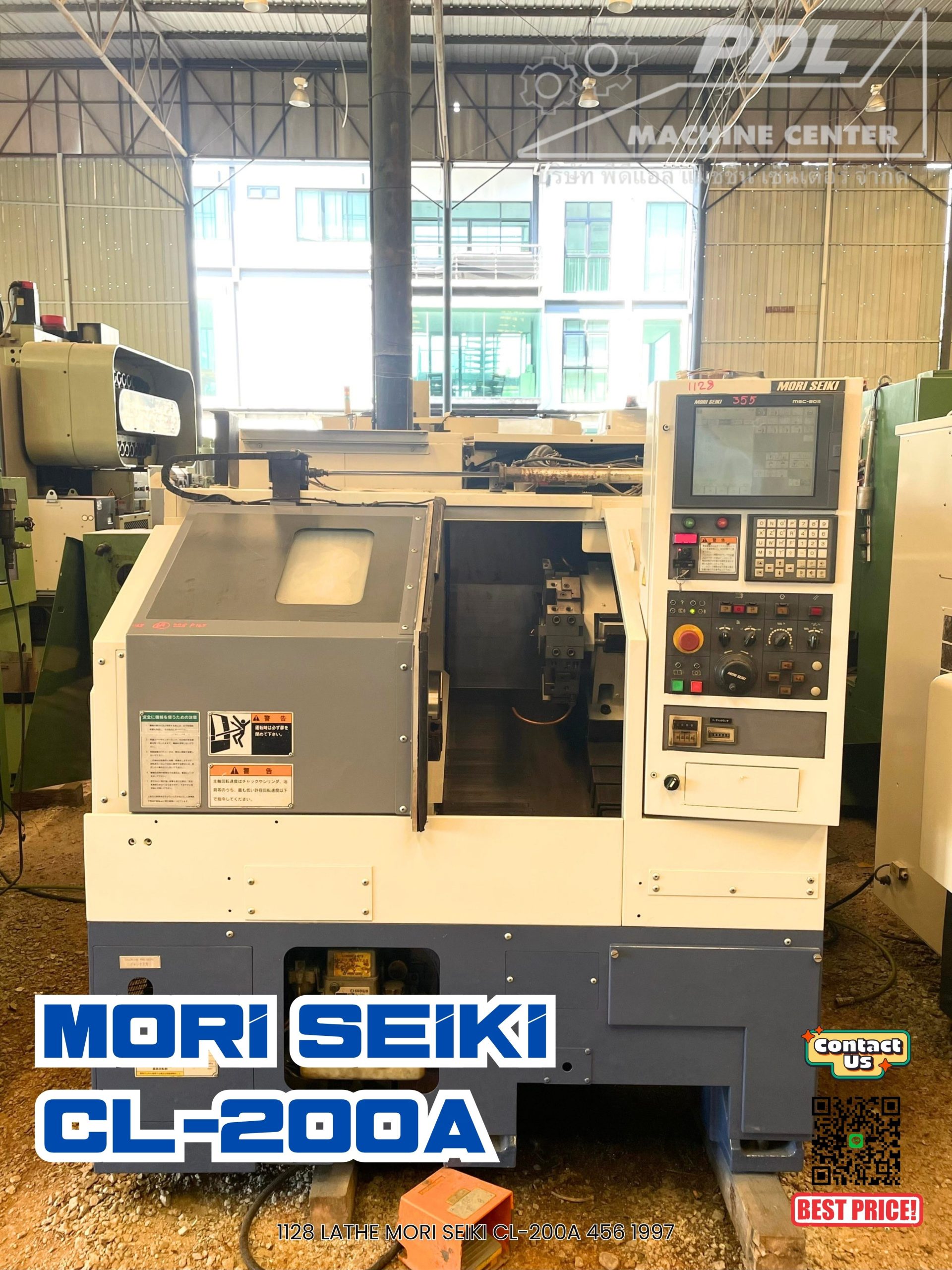 Mori Seiki CL-200A 456 1997