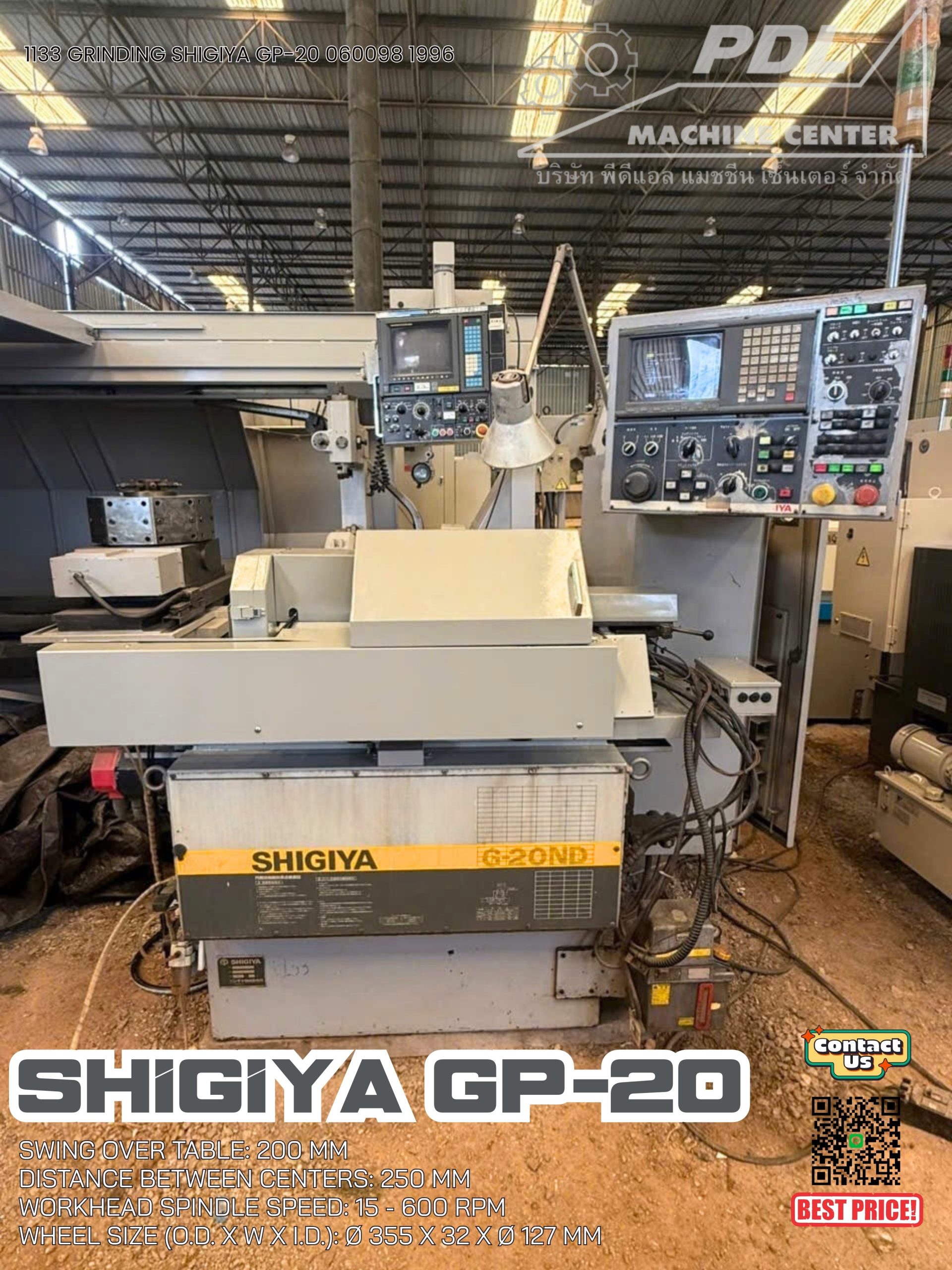 Grinding Shigiya GP-20•25H