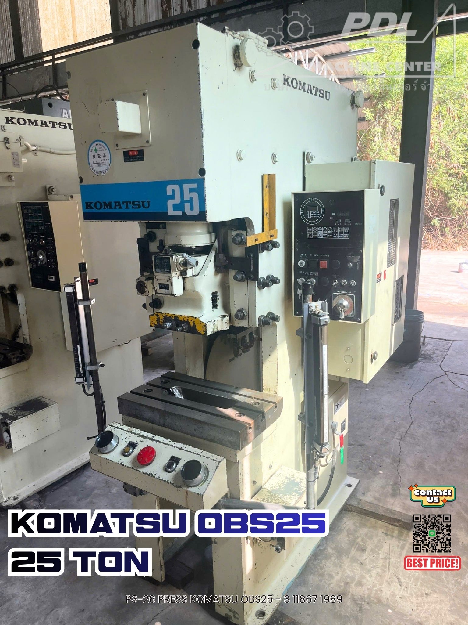 Press Komatsu OBS25 - 3 11867