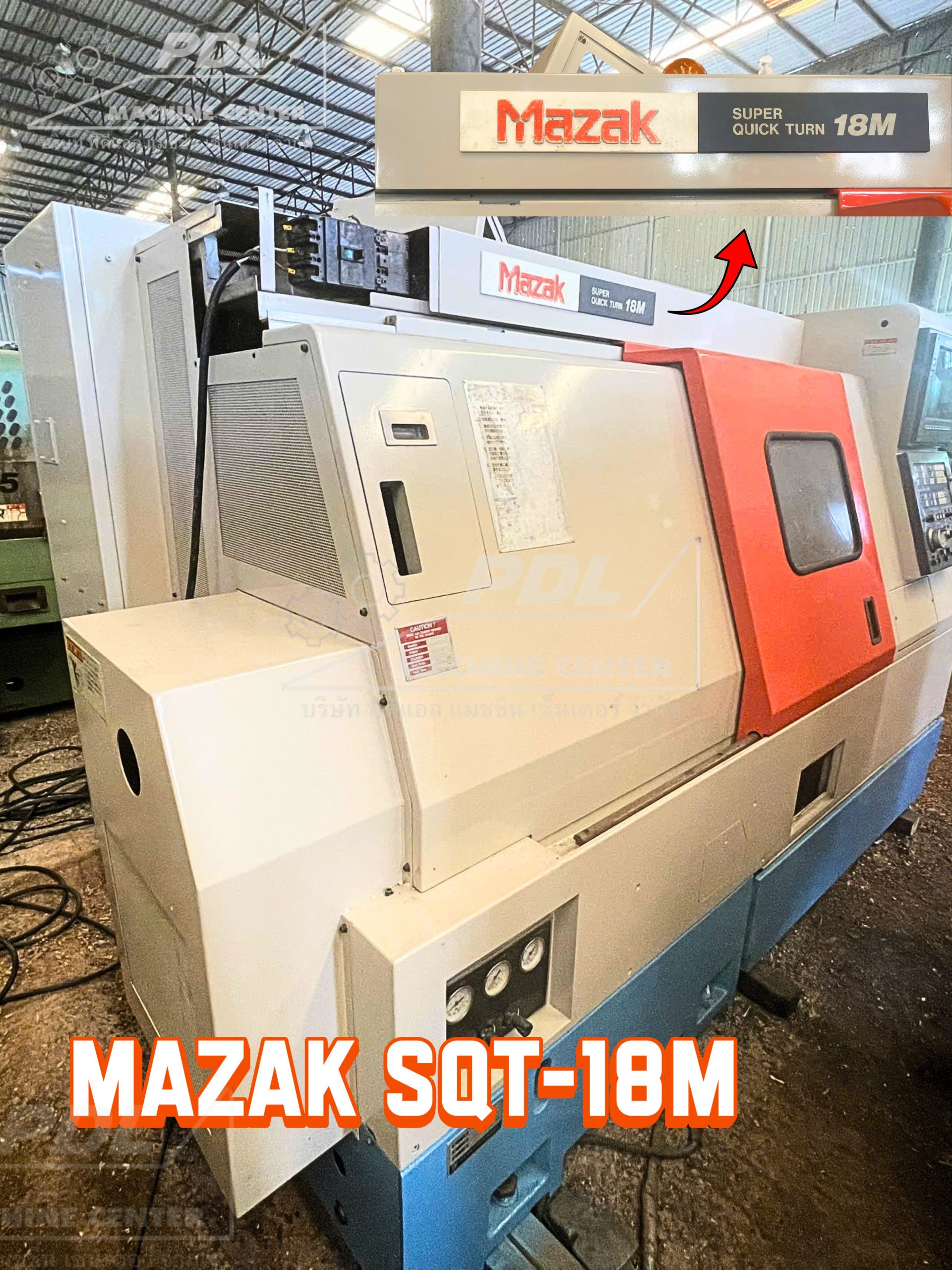MAZAK SQT-18M CNC Lathe