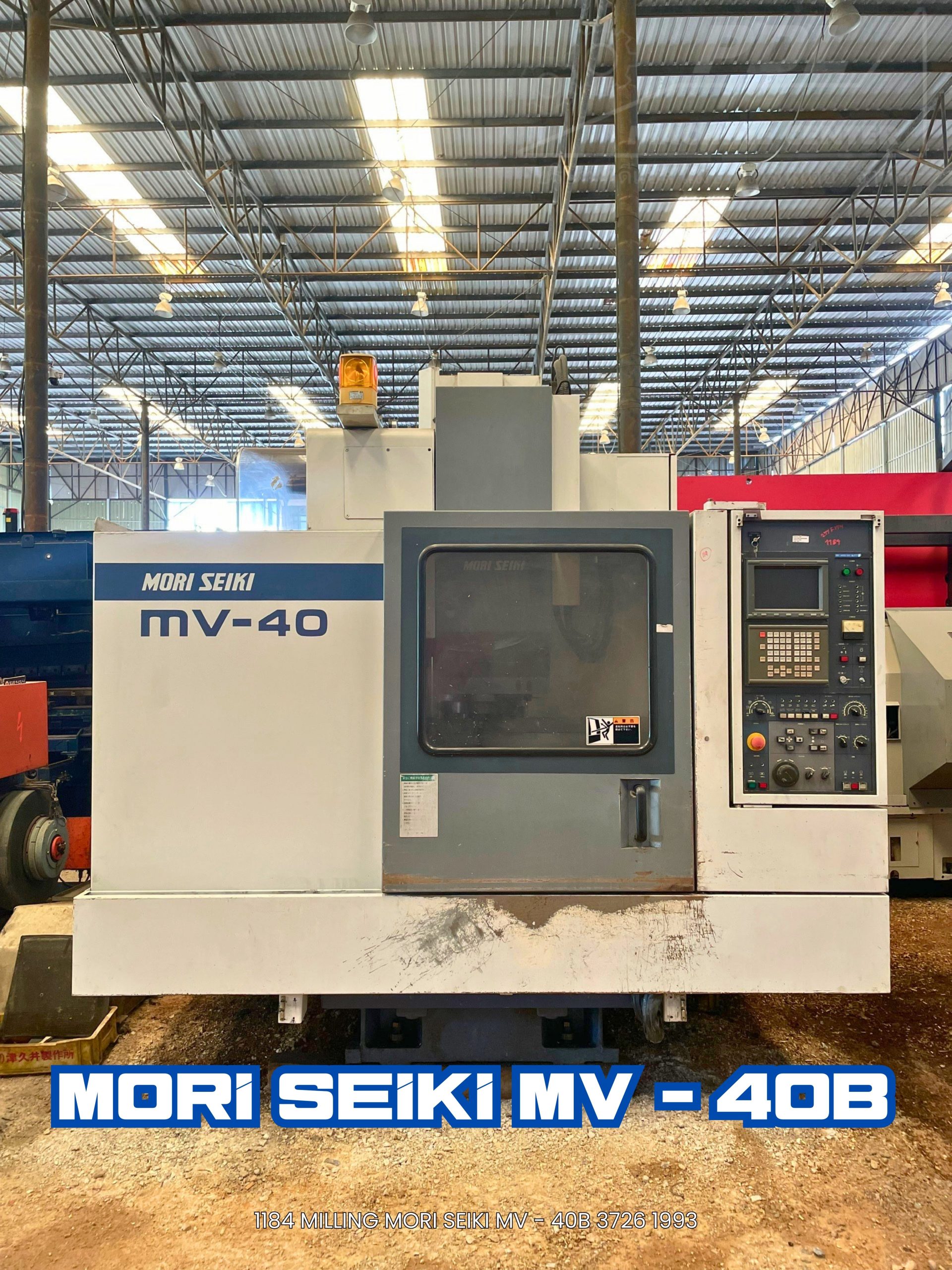Mori Seiki MV-40B/40 CNC Vertical Machining Center