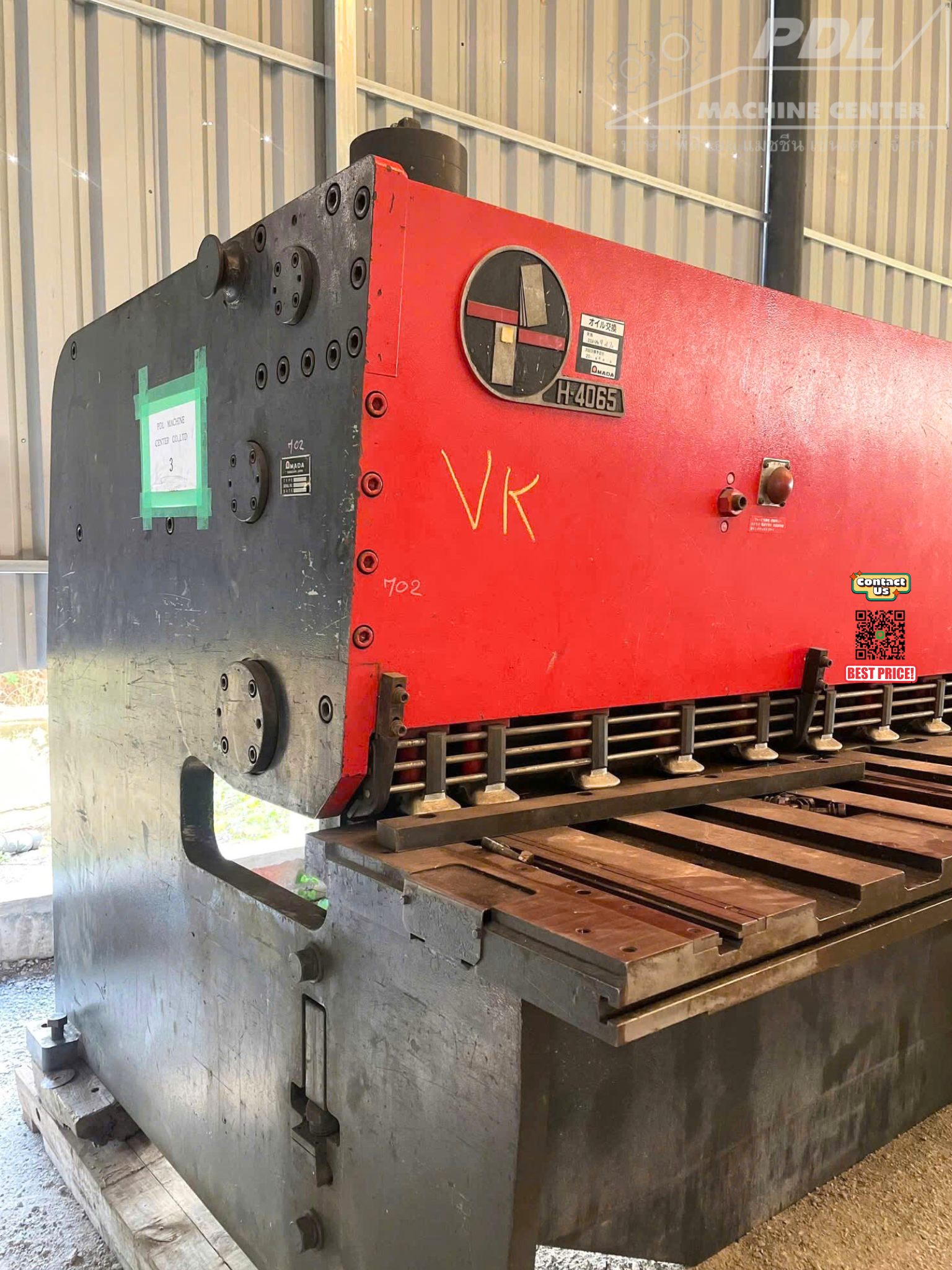 Shearing Amada H-4065 40650125 - Image 3