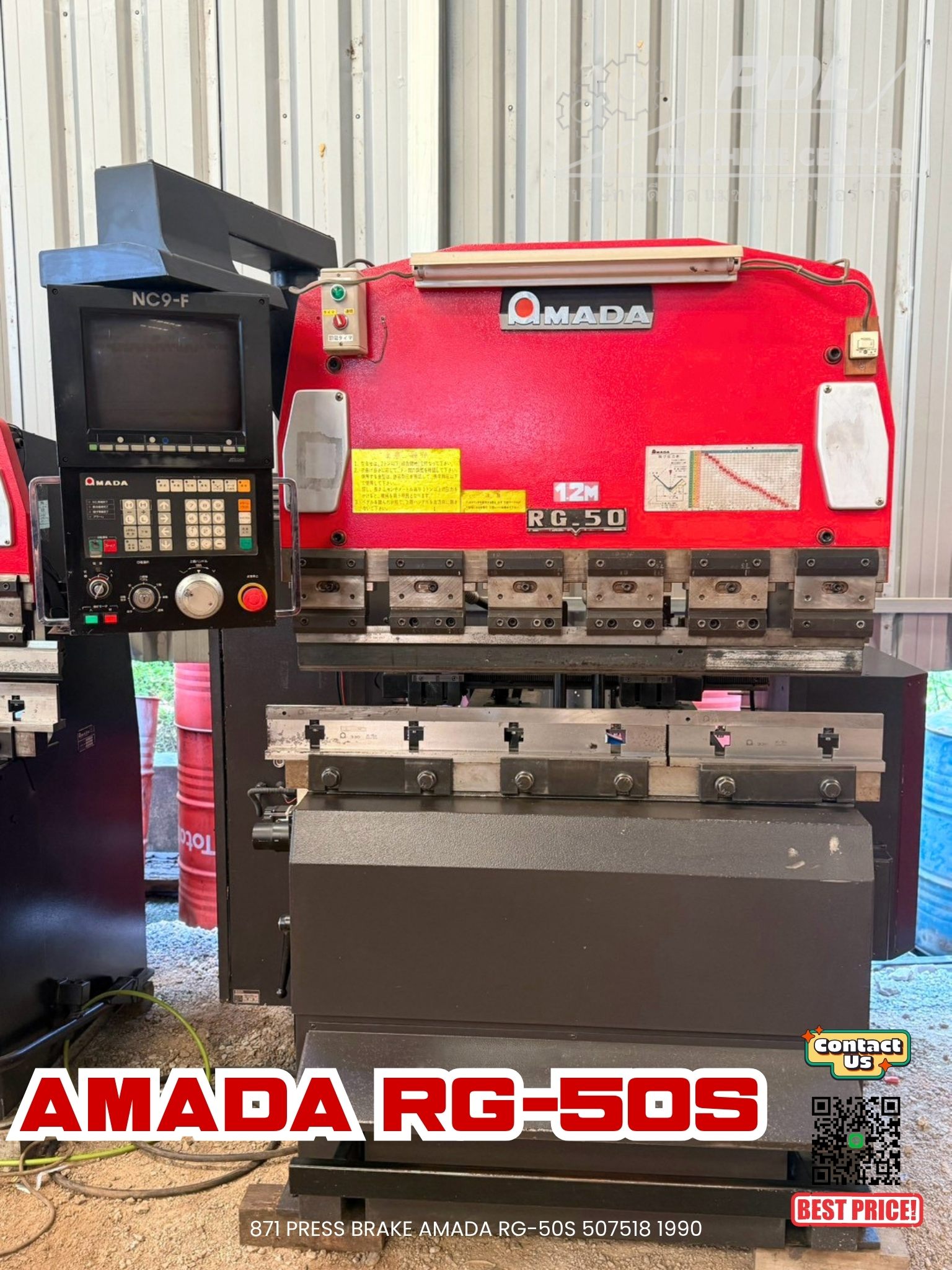 871 Press Brake Amada RG-50S