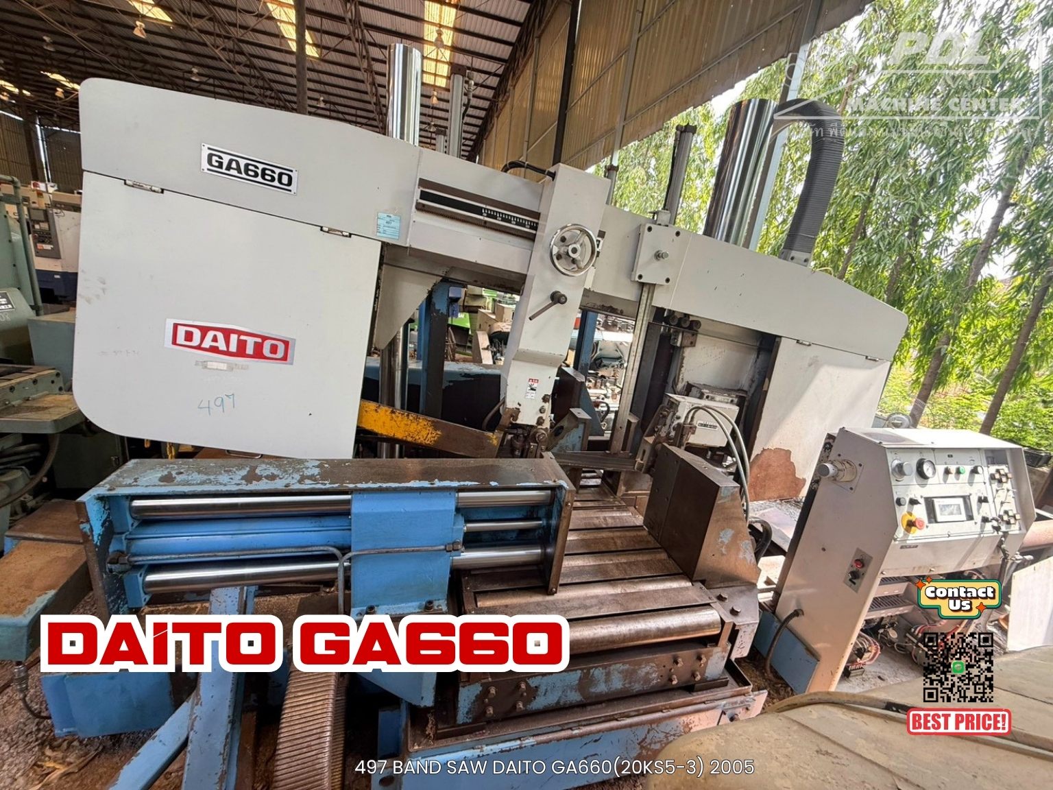 497 Band Saw Daito GA660 2005