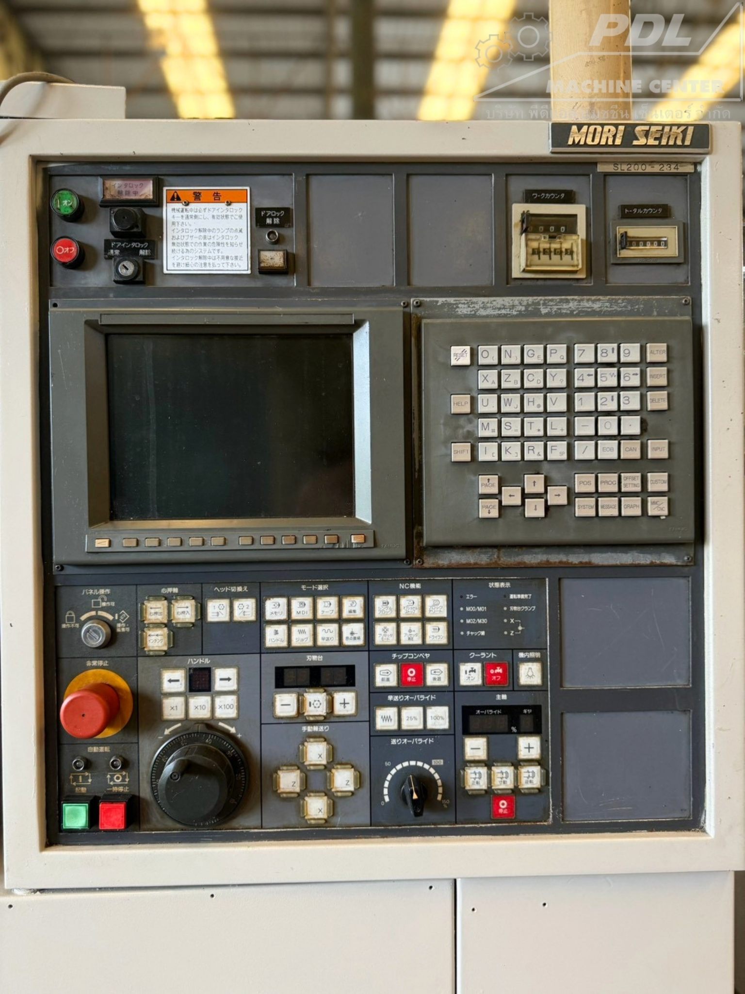 772 Lathe Mori Seiki SL-200 Fanuc 16-T - Image 2