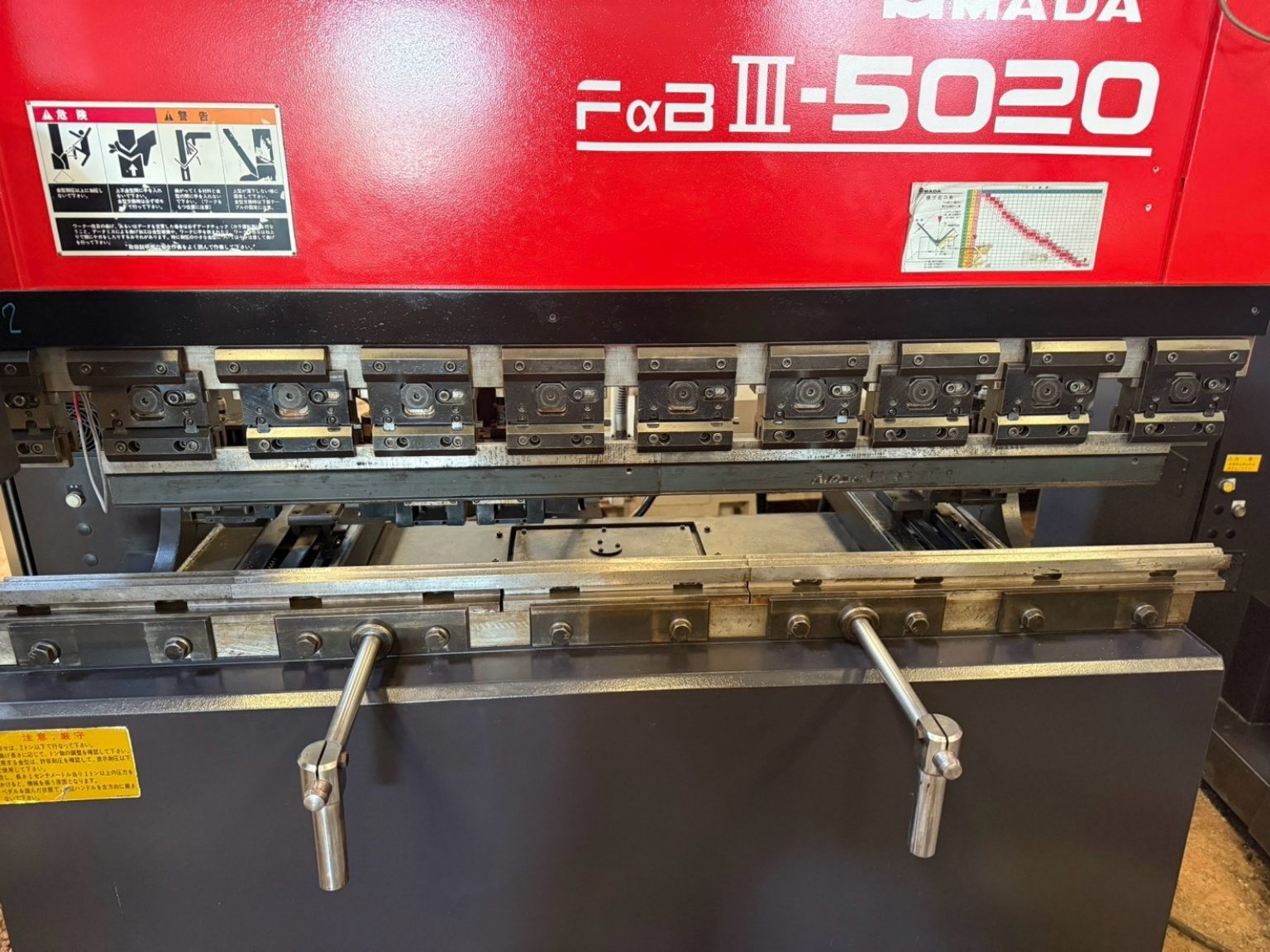 1142 Press Brake Amada FBD5020E 5200530 1993 - Image 4